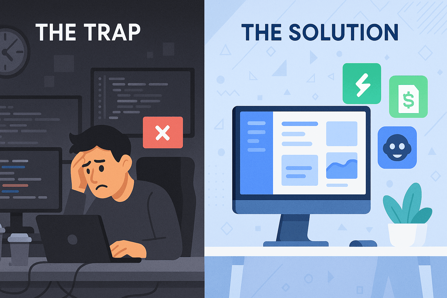 Why Building a SaaS Product from Scratch Hurts (And How to Escape the Vibe Coding Trap)
